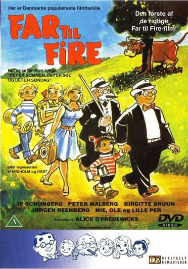 Far til fire (1953) [DVD]